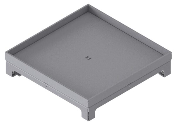 Produktbild UBD 324 205  -  Unterflur-Bodendose UBD 320 inkl. Blinddeckel mit Kante, geschlossen, und 20mm Vertiefung